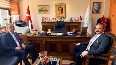Eski Rektör Mustafa Şahin kendi okulunda! O isimle görüştü