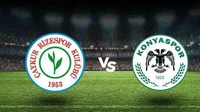 Rizespor - Konyaspor maçı Canlı (3-2)