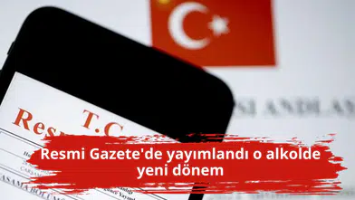Resmi Gazete'de yayımlandı o alkolde yeni dönem