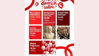 Konya'da 19 Mayıs coşkusu Enntepe AVM’de yaşanacak