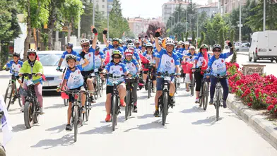 Konya'nın o ilçesinde üç gün süren bisiklet şöleni! 350 sporcu pedal çevirdi