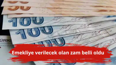 Emekliye verilecek olan zam belli oldu