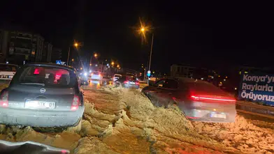 Konya’da sel felaketi! Kelebekler Vadisi çevresindeki caddeleri su bastı