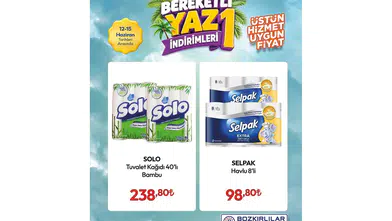 Konya’daki Bozkırlılar MİSMAR Market’ten büyük kampanya: Yüzlerce üründe yaz indirimi!