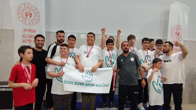 SOBE Sporcuları Yüzme İl Şampiyonası’na 25 madalyayla damga vurdu