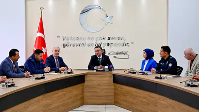 Ortak çalışma! Konya'da kadına yönelik şiddetle mücadele toplantısı