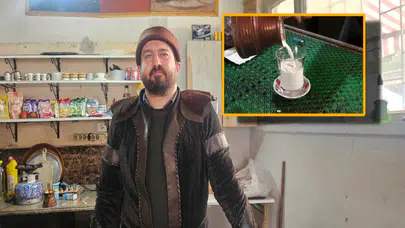 Suriye’ye özgü hurma sütü Konya’da ilgi görüyor