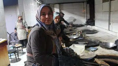 Konya'nın yöresel lezzeti turistlerden tam not alıyor