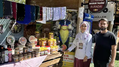 Bozkır lezzetleri GastroFest’te satılıyor! Tahin satışı başladı