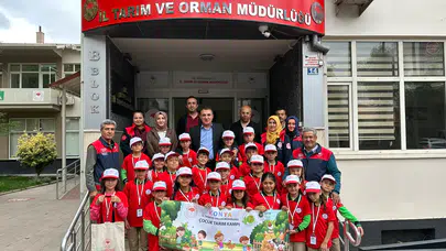 Konya'da Minik Öğrencilere Doğayla İç İçe Eğitim
