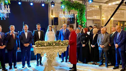 Kıbrıs’tan Ankara’ya, Bakanlardan Vekillere! Herkes Konyalı ismin düğününde buluştu