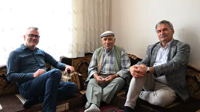 Seydişehir’de duygulandıran Babalar Günü buluşması