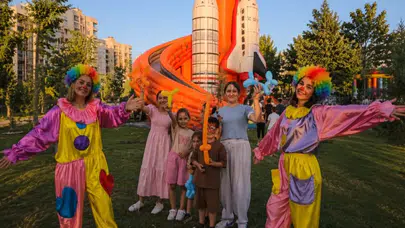 Konya Büyükşehir'den çocuklara ve ailelere park şenliği