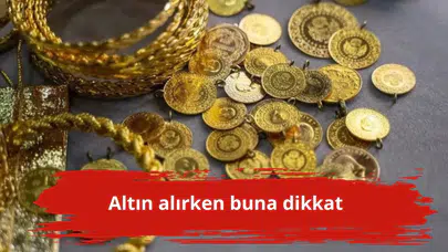 Altın alırken buna dikkat