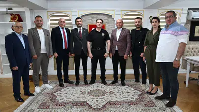 ASRİAD Konya'dan İl Emniyet Müdürü Koç'a ziyaret