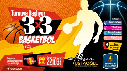 Konya'da 3x3 Basketbol heyecanı başlıyor! Kayıtlar açıldı