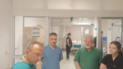 Konya Numune Hastanesi’nin bir numaralı ismi gece harekete geçti
