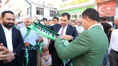 Başkan Özgökçen vatandaşlarla görüştü
