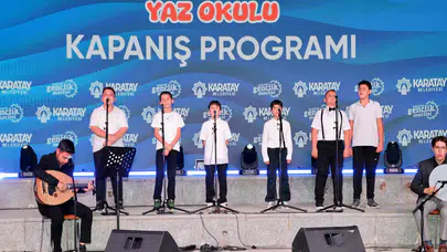 Konya’da gençlerin yaz maratonu sona erdi! Final programı büyük ilgi gördü