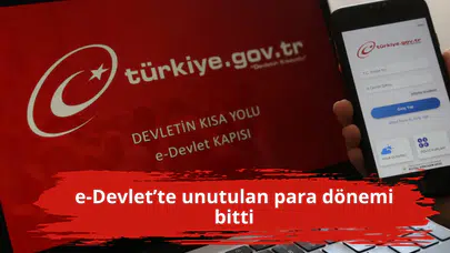 e-Devlet’te unutulan para dönemi bitti
