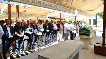 Konya siyasetinde acı gün! AK Parti eski İl Başkanı son yolculuğuna uğurlandı