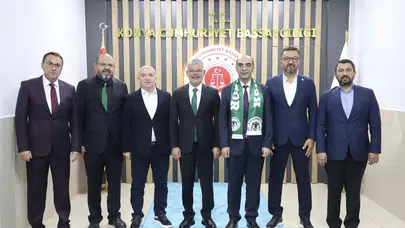 Konyaspor yönetiminden Başsavcılık ziyareti