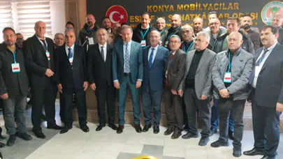Konya Mobilyacılar Odası’nda Günbaş yeniden başkan