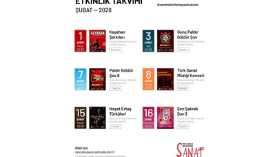 Takvim paylaşıldı! Selçuklu’da Şubat ayı konser ve tiyatro etkinlikleriyle renklenecek