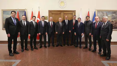 Konya heyeti, Milli Savunma Bakanı ile görüştü