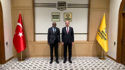 Cibuti Büyükelçisi Abdillahi’den Konya Büyükşehir’e ziyaret