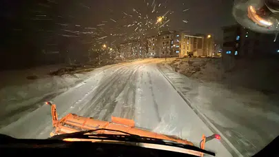 Konya merkeze kar yağıyor!