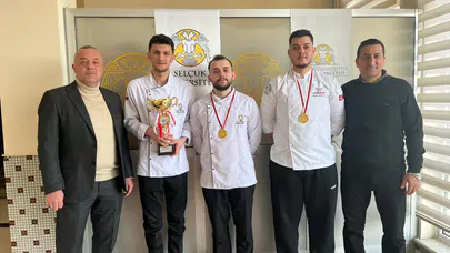 Selçuk Üniversitesi’nden uluslararası arenada altın madalya