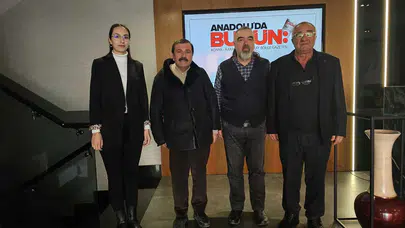 Dedeoğlu ve Kart'tan Anadolu'da Bugün'e ziyaret