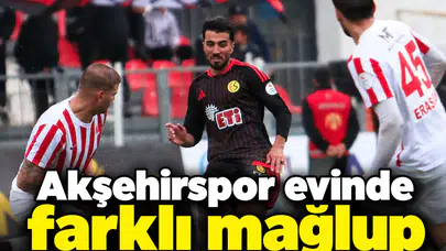1922 Akşehirspor yine mağlup oldu!