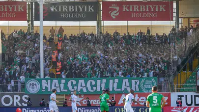 Konyaspor taraftarından Alanya çıkarması