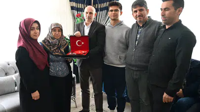 Konya İl Emniyet Müdürü Yüksek’ten duygusal ziyaret