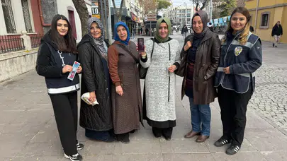 Konya polisi kadınları bilgilendirdi