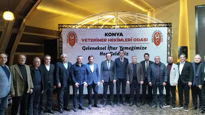 Konyalı veterinerler buluştu! Protokol de yer aldı