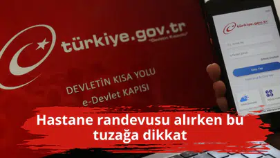 Hastane randevusu alırken bu tuzağa dikkat