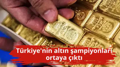 Türkiye'nin altın şampiyonları ortaya çıktı