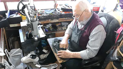 Aksaray’da emekle geçen bir hayat: Ne pes etti ne vazgeçti