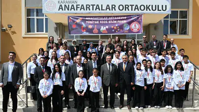 Karaman’da bilimle dolu gün: Gençlerden dikkat çeken projeler