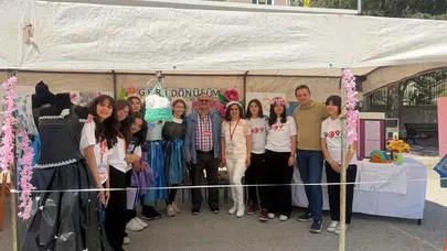 Kaşgarlı Mahmut Ortaokulu’na TÜBİTAK Bilim Fuarı’nda tam not