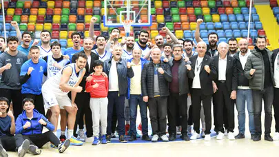 Basketbolda Selçuklu Belediyespor'dan 46 sayı fark