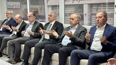 Konya Valisi, Başkan Günbaş’ı acı gününde yalnız bırakmadı