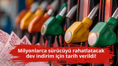 Milyonlarca sürücüyü rahatlatacak dev indirim için tarih verildi!