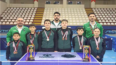 Konya'yı gururlandıran başarılar! Masa tenisi ve halterde rüzgar gibi