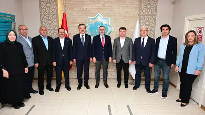 Projeler masaya yatırıldı! AK Partili Ünal'dan Aksaray'a ziyaret