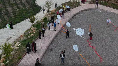 Konya'da Hıdırellez şenliğinde renkli anlar yaşandı
