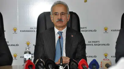 Bakan Uraloğlu, Karaman'da açıkladı! "Hızlı tren hattı ile Suudi Arabistan'a kadar gideceğiz"